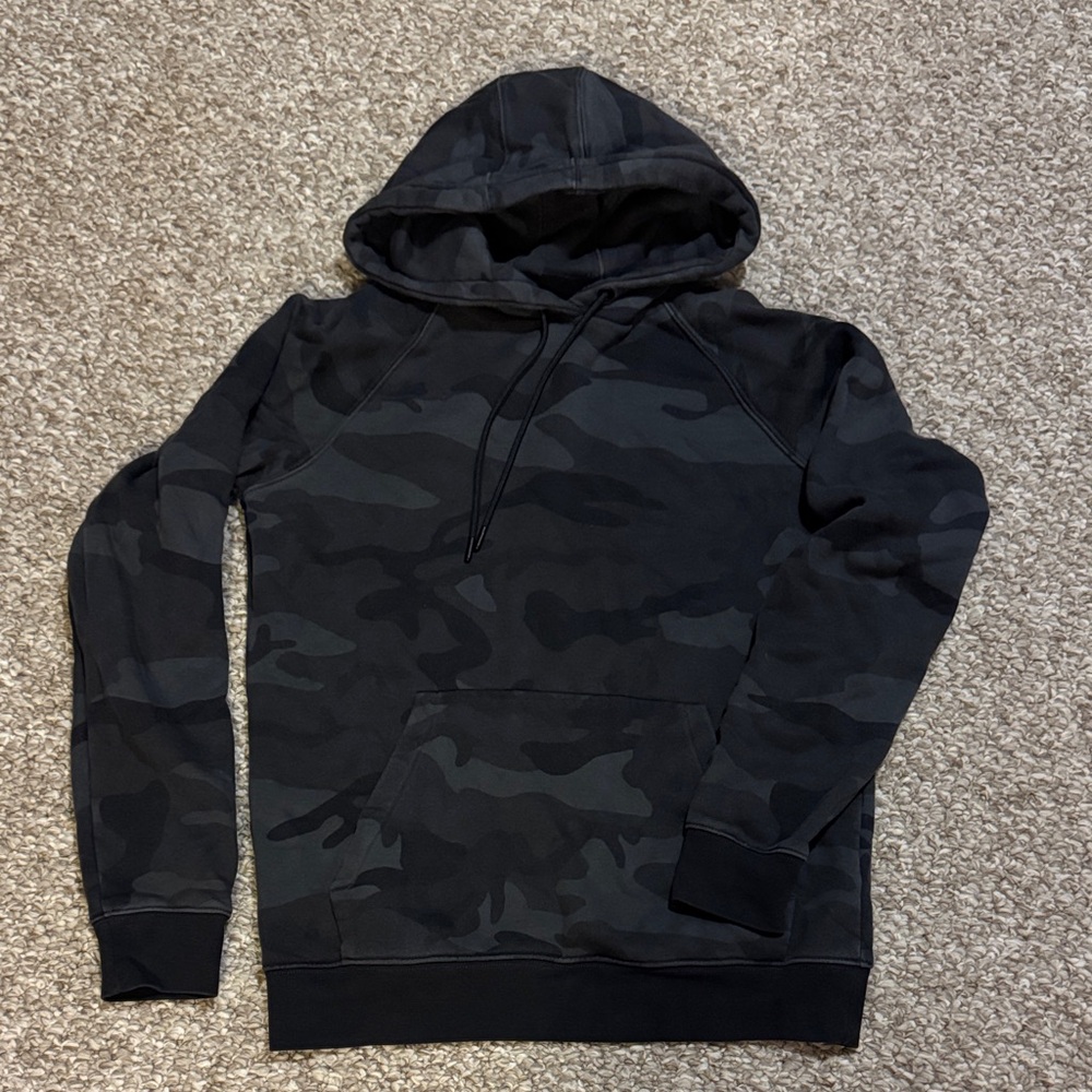 Black Camouflage Hoodie